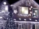 LED Curtain String Lights 500 LED Cold White IP44