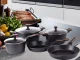 8-Piece Cookware Set Pots and Pans, Induction and Gas, Non-Stick Coating