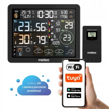 WiFi Weather Station with PM2.5 Air Pollution Meter
