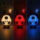 Silikona LED nakts lampiņa Futbola bumba, RGB, 3 režīmi