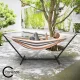 Carruzzo HZ1 Double Hammock with Steel Frame