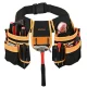 Bigstren 21862 Tool Belt, Black/Yellow