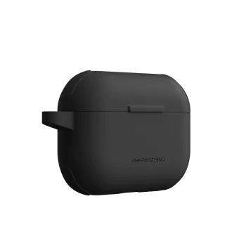 Earbuds Case AmazingThing Omni Case Titan for AirPods Pro 3, Black