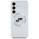 Karl Lagerfeld Button Karl & Choupette Heads MagSafe Case for Samsung Galaxy S25 White