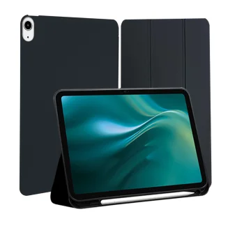 Etteri Folio Case for Apple iPad 10 10.9" / iPad 11 / iPad 12, Black
