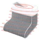 Electric Foot Warmer with 5 Heat Settings, Grey and White