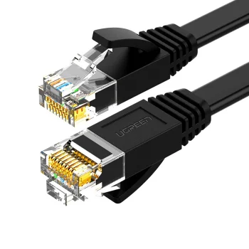 Ugreen NW102 50176 flat LAN Ethernet cable Cat.6 5m - black