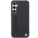 BMW Samsung Galaxy S23 FE Case Leather Hot Stamp, Black