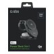 SBS Qi2.2 25W Inductive 3-in-1 Foldable Charging Station with MFI Certificate - Black