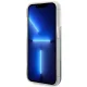 Guess Flower Liquid Glitter Case for iPhone 14 Pro, Blue