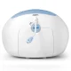 Alecto DBX-85 ECO DECT Baby Monitor, White/Blue