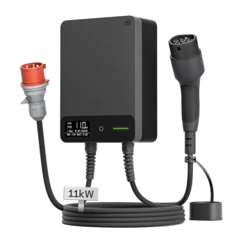 dé 11 kW Wallbox EV Charger with 15 m Cable, Type 2, Wi-Fi, Bluetooth