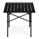 MultiGarden Folding Camping Table 53x55 cm, Black