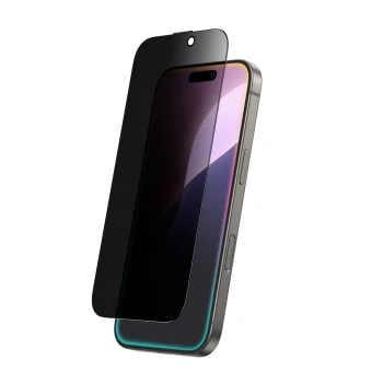 AmazingThing Radix Privacy Glass Tempered Glass Screen Protector for iPhone 16 Plus