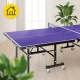 Indoor Table Tennis Table VECTOR+ FALCON, Navy Blue