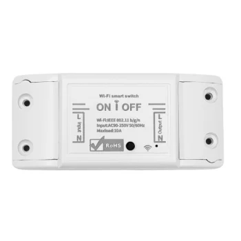 Tuya Smart 1-Channel Wi-Fi Breaker Switch, White
