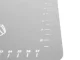 Non-slip Silicone Pastry Baking Dough Rolling Mat, 64x45 cm
