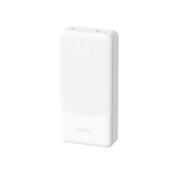 Power Bank Dudao K10 10000mAh 2.4A 2x USB-A, White