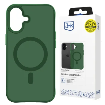 3mk Smoke MagCase for iPhone 17 - Green Translucent