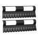 Massido Sock Holders for Drying Rack 2 Pack, Black