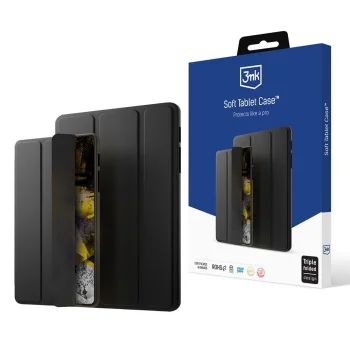 3mk Soft Tablet Case for Samsung Galaxy Tab A9, Black