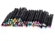 Dual-Tip Alcohol Markers in a Case, 168 pcs