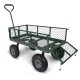 Humberg HM-509 Garden Dump Cart 100L - Heavy Duty Yard Trolley