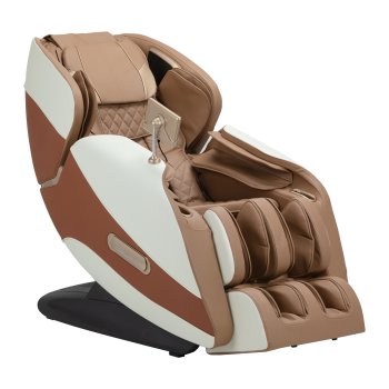 Full Body Massage Chair Sakura Luxury 808, White-Beige