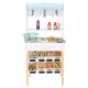 LULILO Melo Wooden Market Stall Kids Play Shop with Cash Register