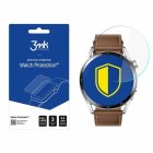 Huawei Watch GT 3 46 mm 3MK ARC+ Protective Film Rounded Fullscreen Watch Protector, 3 pcs.