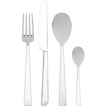 Alessi Asta Cutlery Set, 24 Pieces, Silver