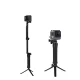 3 in 1 Monopod Tripod with Selfie Stick GoPro - Black
