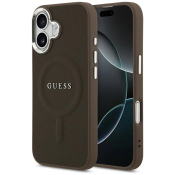Guess Classic Logo MagSafe Phone Case Cover iPhone 17 - Brown