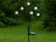 Solar Garden Lights with LED Balls, 2 Pcs, 70 cm