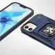 Wozinsky Ring Armor Case for iPhone 14 Plus with Ring Holder and Stand, Blue