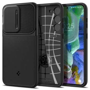 Samsung Galaxy S23 (SM-S911) Spigen Optik Armor Case Cover, Black