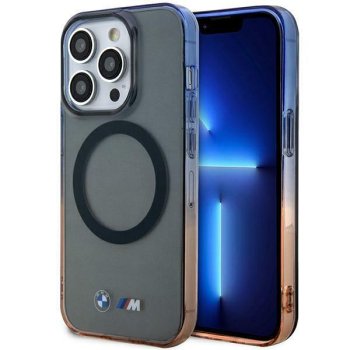 Apple iPhone 14 Pro Max 6.7'' BMW Gradient Bumper MagSafe Case Cover (BMHMP14XHTGE), Grey