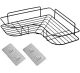 Corner Shower Shelf AG980, Black