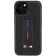 BMW Grip Stand Smooth & Carbon case for iPhone 15 - black