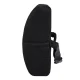 Lumbar Support Pillow Promedix PR-216 Memory Foam, 34x33x12 cm, Black
