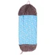Kids Travel Sleeping Bag with Pillow 2in1 125x50cm, Blue