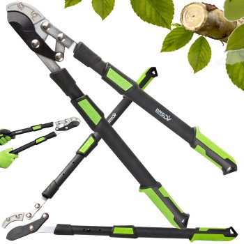 Telescopic Pruning Loppers for Dry Branches DIVO, Green