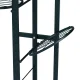 ModernHome PJJPS0014 Metal Flower Stand, 6 Levels, Black