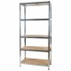 Malatec 23766 Warehouse Storage Shelf Rack, 220x100x45cm