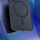 3mk Smoke MagCase for iPhone 17 Pro Max, Black Semi-Transparent