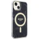 Guess iPhone 14 Plus Case Marble MagSafe, Black