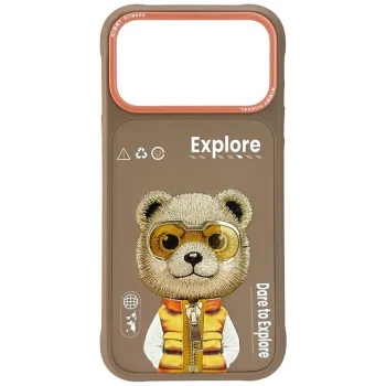 Nimmy Cool&Cute 2.0 Bear Case for iPhone 17 Pro, Beige
