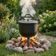 Enameled Cast Iron Cauldron 8L Campfire Pot MultiGarden