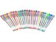 Colored Gel Pens Set, 25 pcs