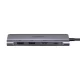 Ugreen CM195 6-in-1 USB-C Hub Adapter - HDMI, 2x USB-A, PD, SD/TF - Gray